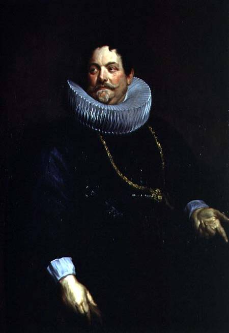 Portrait of a Cavalier (Giovanni di Monfort) a Sir Anthonis van Dyck