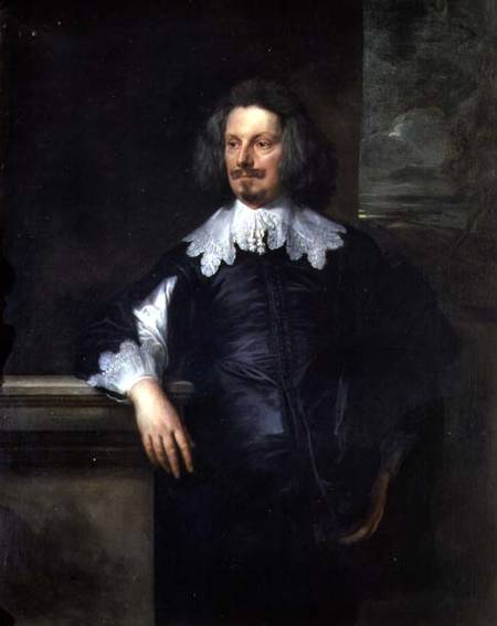 Portrait of a Gentleman a Sir Anthonis van Dyck