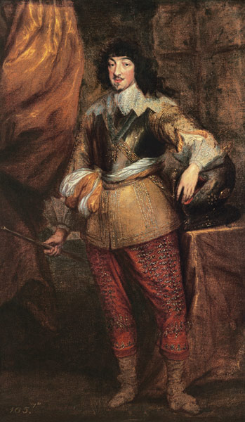 Jean Baptiste Gaston, Duc d'Orleans (1608-60), brother of Louis XIII a Sir Anthonis van Dyck