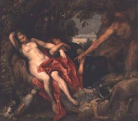 Diana and Endymion discovered by a Satyr