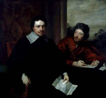 Thomas Wentworth, 1st Earl of Strafford (1593-1641) with Sir Philip Mainwaring (1589-1661) a Sir Anthonis van Dyck