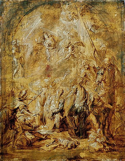 Martyrdom of St. George a Sir Anthony van Dyck