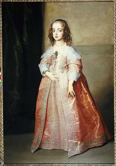 Portrait of Mary, Princess Royal, c.1641 a Sir Anthony van Dyck