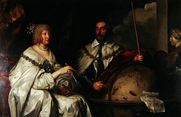 The Madagascar portrait of Thomas Howard and his wife Aletheia Talbot, 1635 (oil on canvas) a Sir Anthony van Dyck