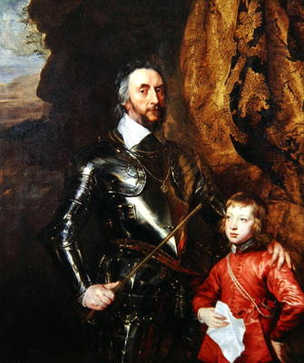 Thomas Howard, 2nd Earl of Arundel, with his Grandson Thomas, later 5th Duke of Norfolk, 1635-36 (oi a Sir Anthony van Dyck
