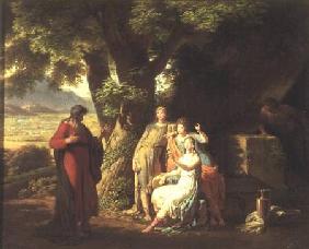 Moses and the Daughters of Jethro