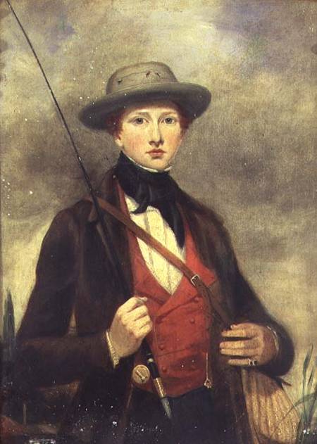 Boy with a Fishing Rod a Sir David Wilkie