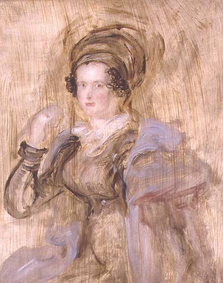 Portrait of Maria, Lady Chalcott a Sir David Wilkie