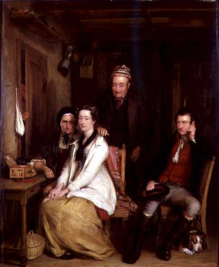 The Refusal from Burn's 'Duncan' a Sir David Wilkie