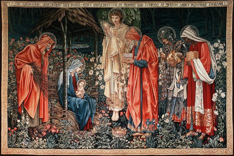 The Adoration of the Magi a Sir Edward Burne-Jones