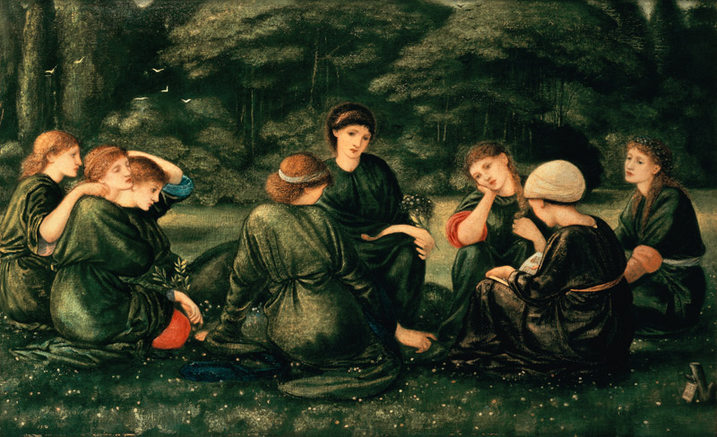 Green summer a Sir Edward Burne-Jones