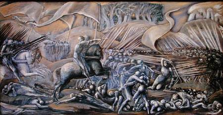 The Battle of Flodden Field a Sir Edward Burne-Jones