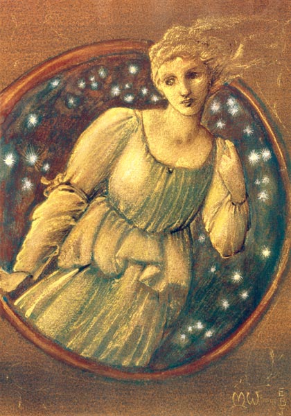 Nymph of the Stars a Sir Edward Burne-Jones