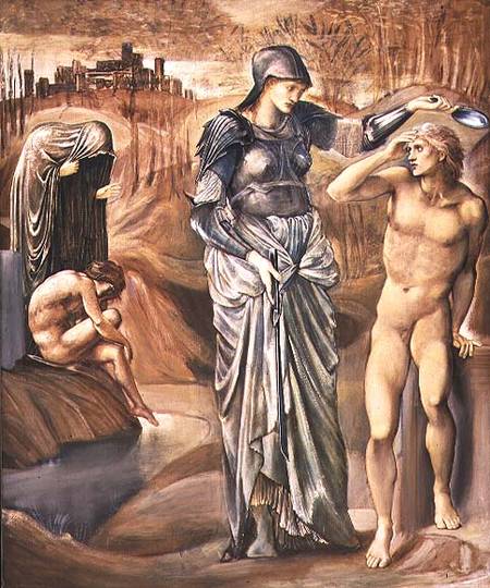 The Call of Perseus a Sir Edward Burne-Jones
