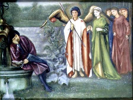 Chaucer's Dream of Fair Women a Sir Edward Burne-Jones