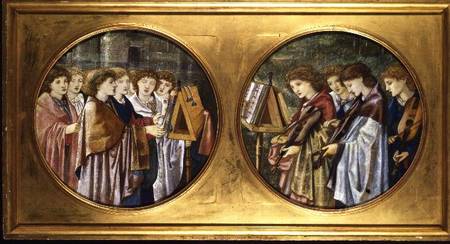 Choristers and Musicians a Sir Edward Burne-Jones