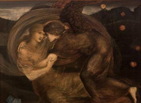 Cupid and Psyche a Sir Edward Burne-Jones