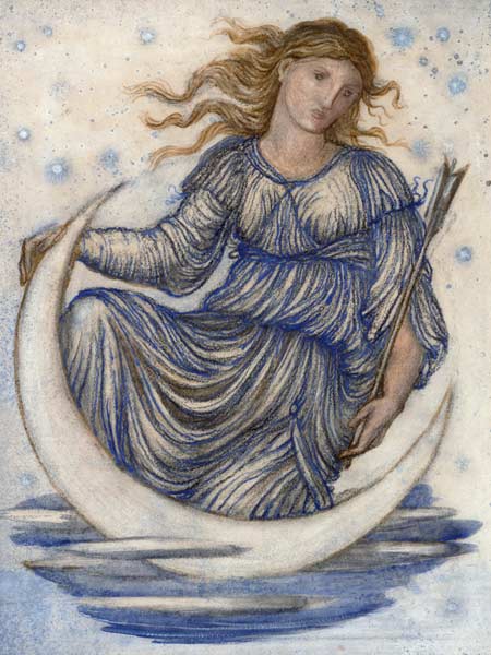 Luna. a Sir Edward Burne-Jones