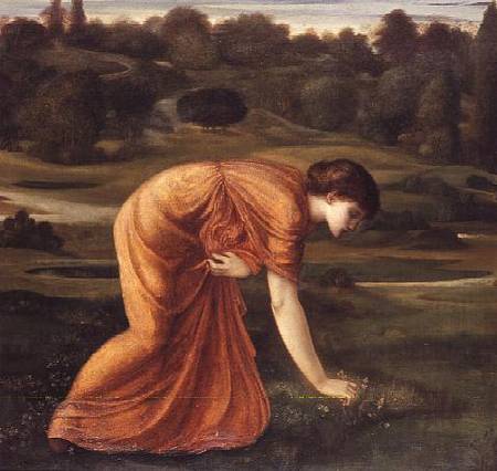 The March Marigold a Sir Edward Burne-Jones