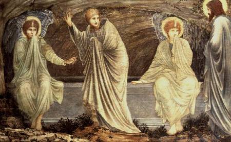 The morning of the resurrection a Sir Edward Burne-Jones
