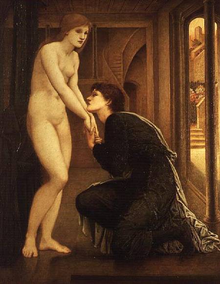 The Soul Attains, from the 'Pygmalion and the Image' series a Sir Edward Burne-Jones