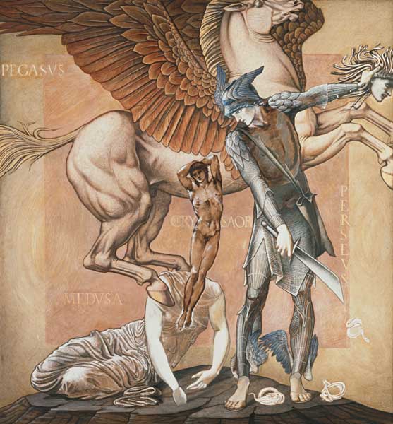 The Death of Medusa I a Sir Edward Burne-Jones
