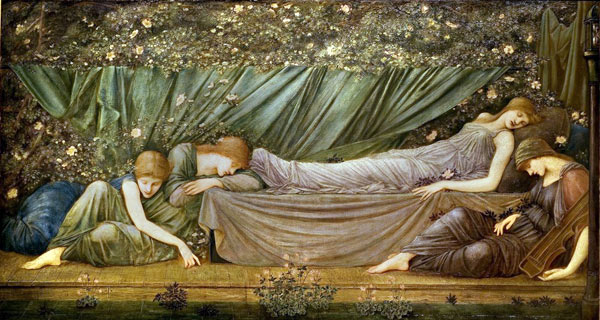 The Sleeping Beauty (Die schlafende Schöne) a Sir Edward Burne-Jones