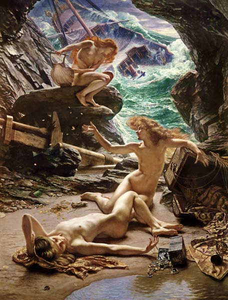 The Cave of the Storm Nymphs a Sir Edward John Poynter