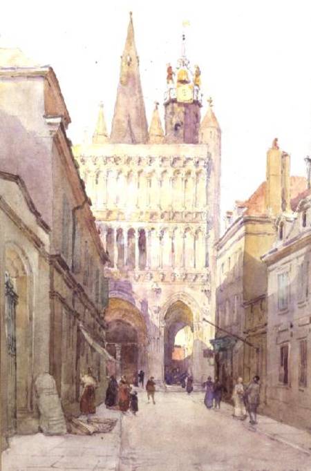 Notre Dame Dijon 1897 a Sir Ernest George