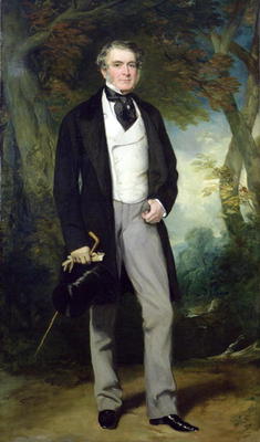 Portrait of William Beckett (oil on canvas) a Sir Francis Grant