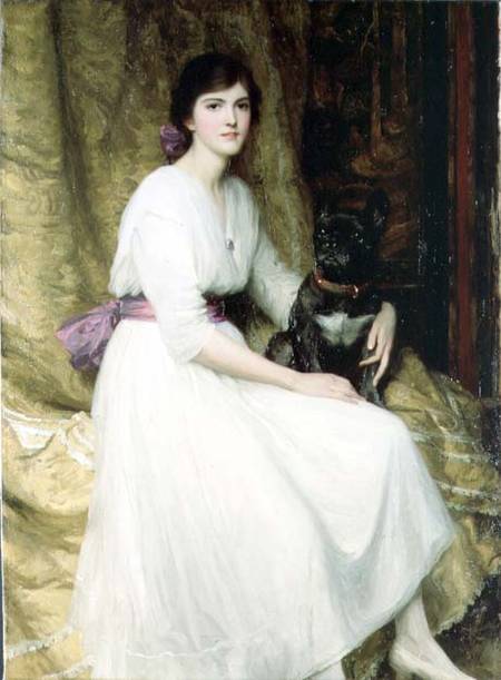Portrait of Miss Dorothy Dicksee a Sir Frank Dicksee