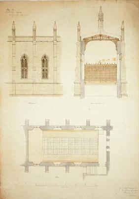 The Hall, New College Oxford: Design for New Roof