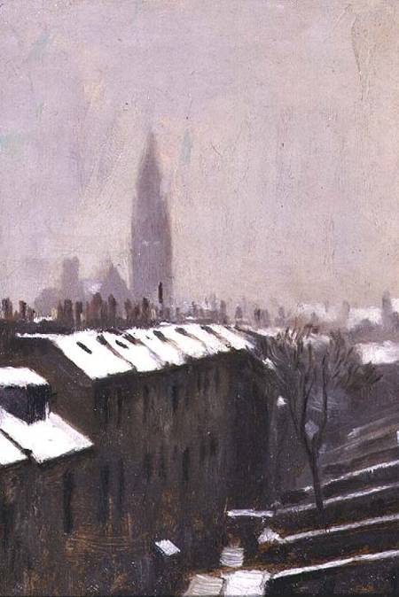 Duke Street under Snow, Edinburgh a Sir George Reid