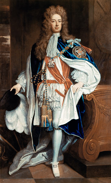 The Duke of Marlborough in Garter Robes a Sir Godfrey Kneller