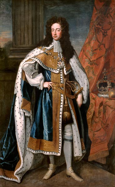 Portrait of William III (1650-1702) of Orange a Sir Godfrey Kneller