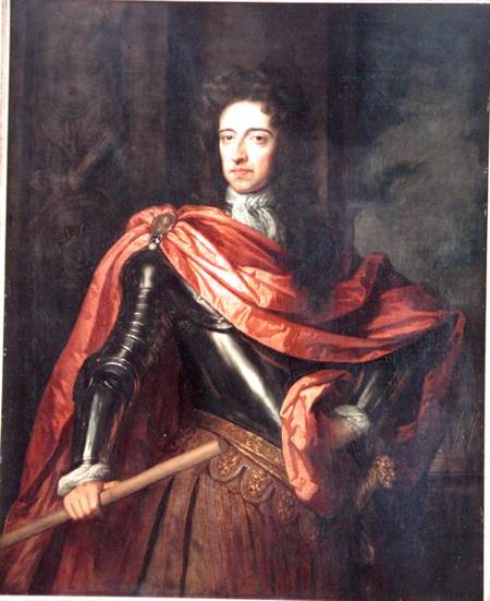 Portrait of William III (1650-1702) of Orange a Sir Godfrey Kneller