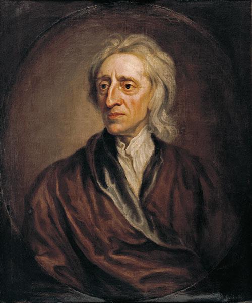 Bildnis von John Locke (1632-1704).