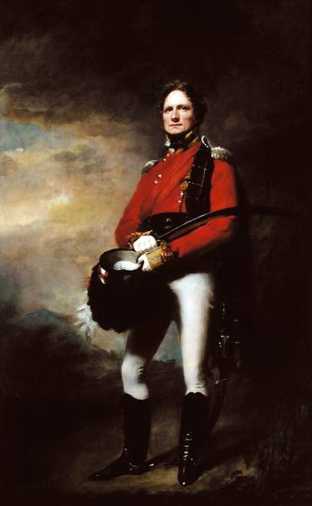 Major James Lee Harvey (c.1780-1848) a Sir Henry Raeburn