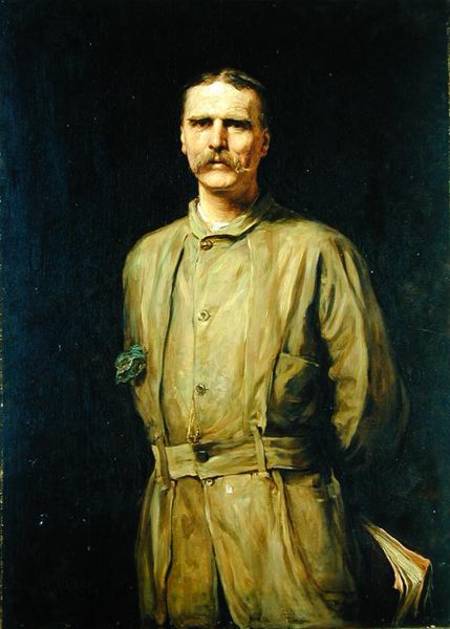 Portrait of Archibald Forbes, War Correspondent a Sir Hubert von Herkomer