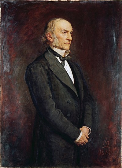 Portrait of William Ewart Galdstone (1809-1898) 1879 a Sir John Everett Millais