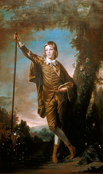 The boy in brown a Sir Joshua Reynolds
