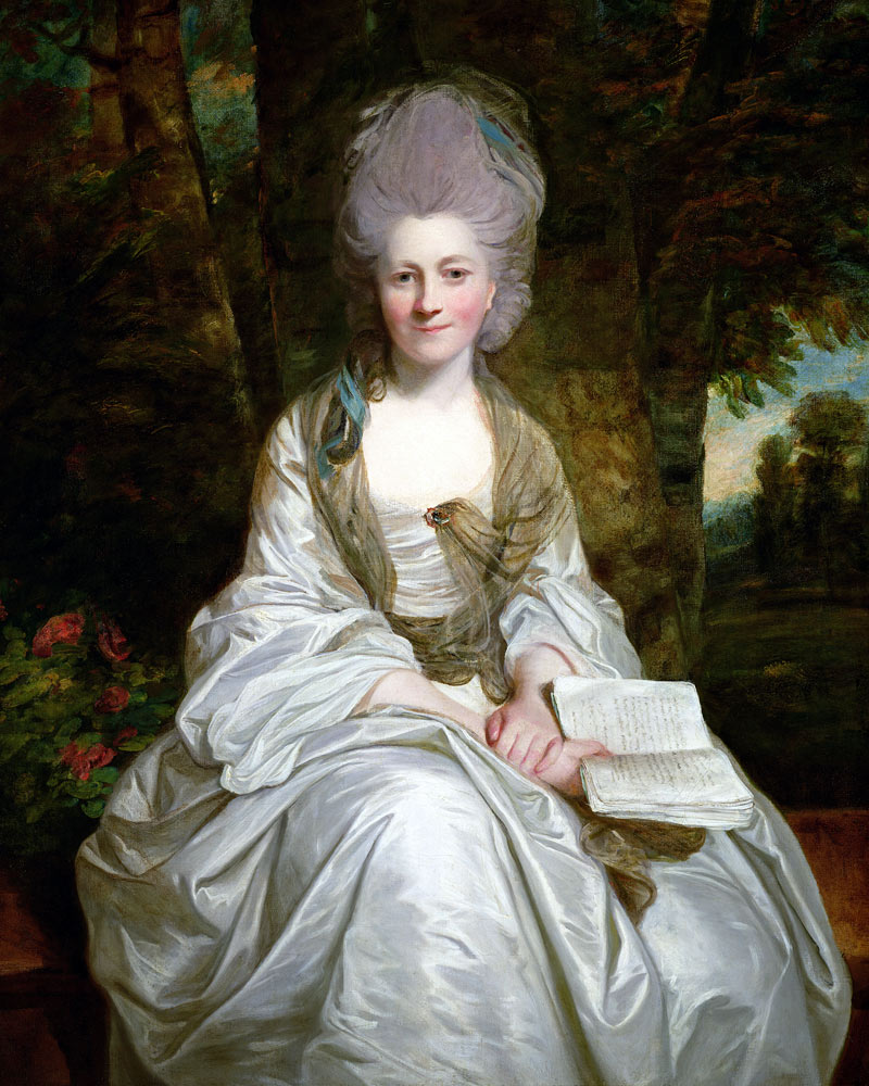 A Portrait of Dorothy Vaughan, Countess of Lisburne a Sir Joshua Reynolds