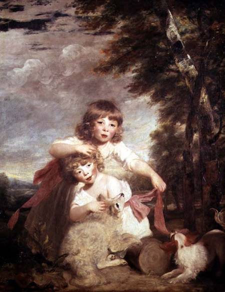 The Brummel Children a Sir Joshua Reynolds