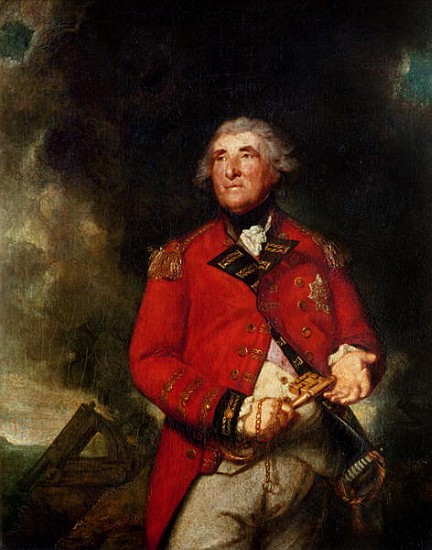 Lord Heathfield (1717-90) Governor of Gibraltar during the siege of 1779-83 a Sir Joshua Reynolds