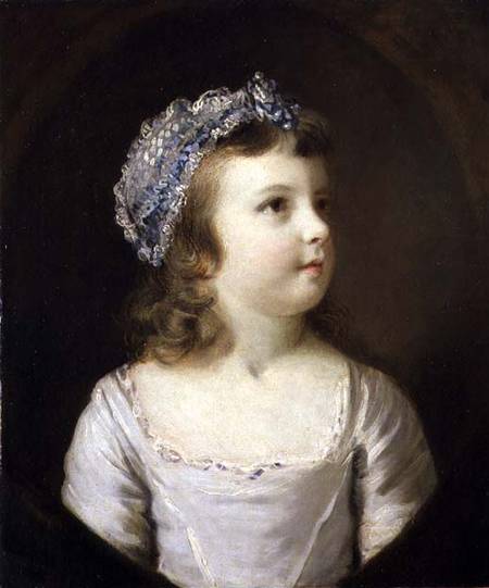 Portrait of a Girl a Sir Joshua Reynolds