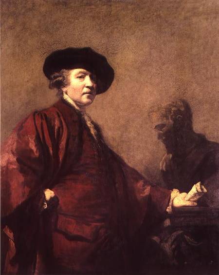 Self portrait a Sir Joshua Reynolds