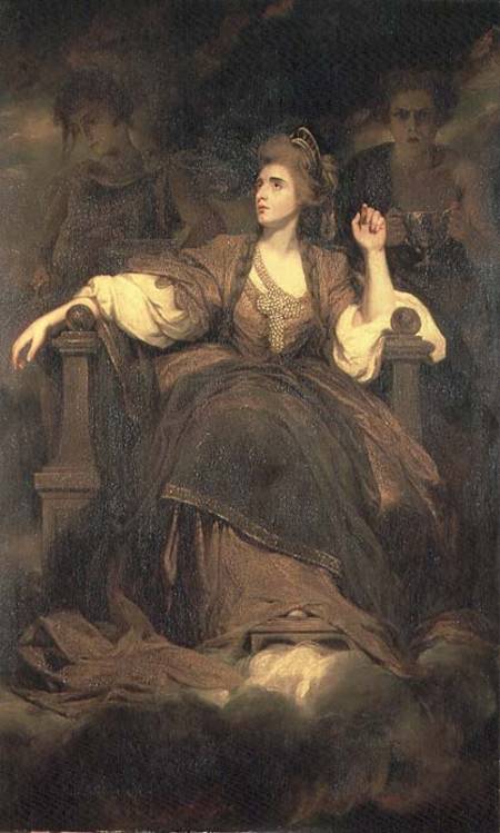 Mrs Siddons as the Tragic Muse a Sir Joshua Reynolds