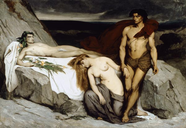 The Death. a Sir Lawrence Alma-Tadema