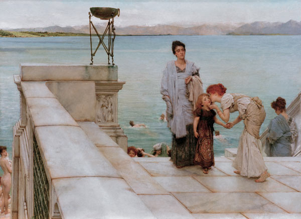 A kiss a Sir Lawrence Alma-Tadema