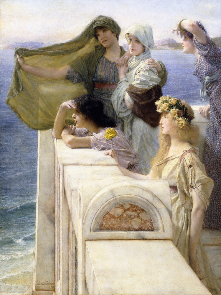 At Aphrodite's Cradle a Sir Lawrence Alma-Tadema